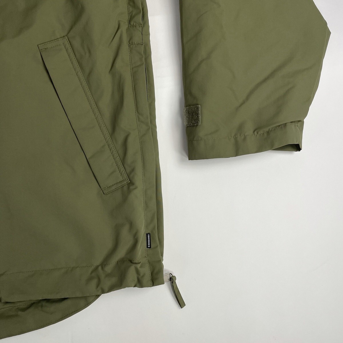 Converse Kim Jones Parka Jacket S-XXL Mens Olive Green Half Converse Kim Jones Parka Jacket S-XXL Mens Olive Green Half