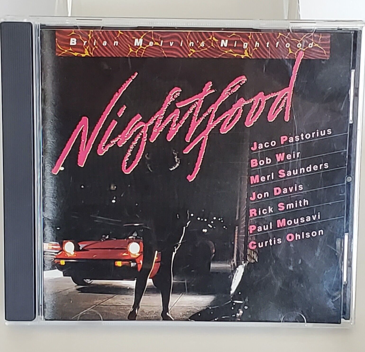 Brian Melvin's Nightfood CD Bob Weir Jaco Pastorius 1988 Global