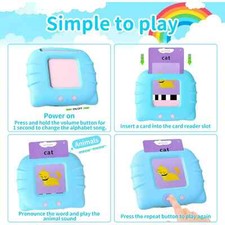 Kids' talking flash cards featuring 224 sight words, ideal educational toys