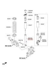 Genuine 55320B1300 SHOCK ABSORBER ASSY-REAR,RH for Hyundai Genesis 14 / G80