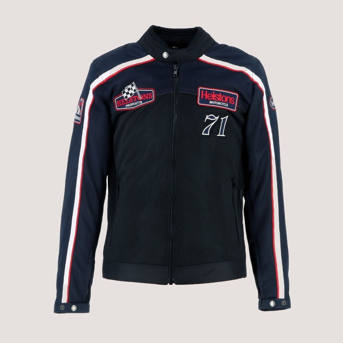 Blouson moto Helstons Formula Air veste en textile Mesh premium avec protections CE