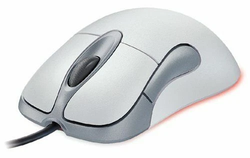 Microsoft IntelliMouse Optical IO1.1 1.1 FPS USB Wired Gaming Mouse Desktop Mice - Image 2 of 4