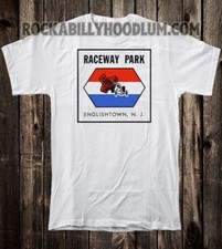 Retro Hot Rod Tee T Shirt Drag Racing Raceway Park Nj Englishtown