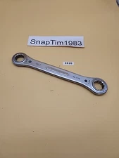  INDESTRO  #0708 Double Box End Ratchet Wrench 7/8 -13/16  USA