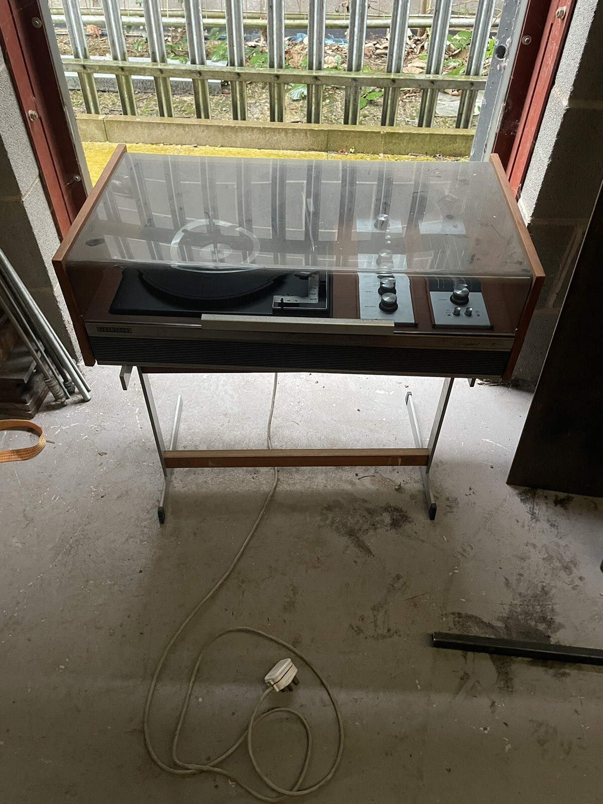 vintage record player eBay