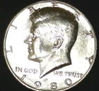 1980-D  Kennedy Half GEM-BU BETTER DATE #KD2