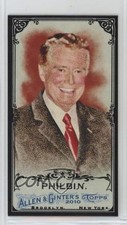 2010 Topps Allen & Ginter's Mini Black Border Regis Philbin #277 4o6