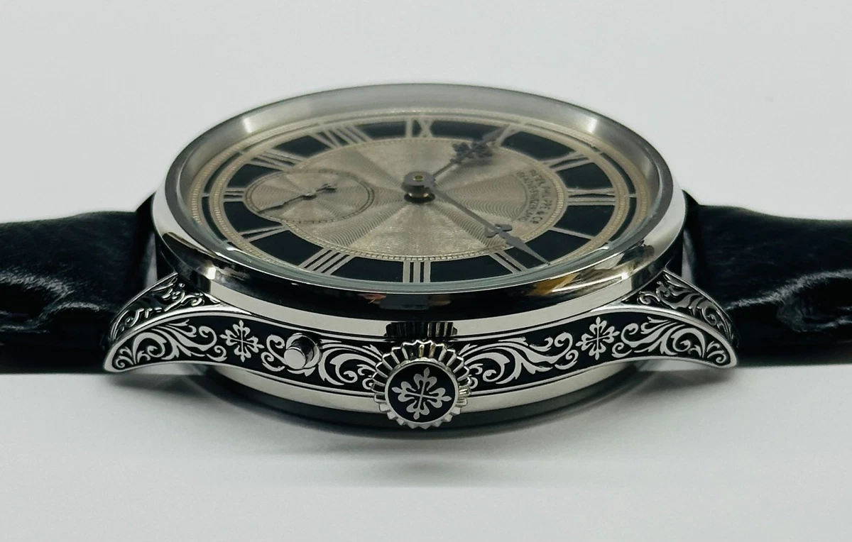 Reloj Pulsera Patek Philippe Hombre Calidad Matrimonio Caja Acero Inoxidable.