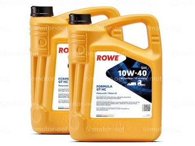 10 Liter (2x5L) ROWE HIGHTEC FORMULA GT SAE 10W-40 HC