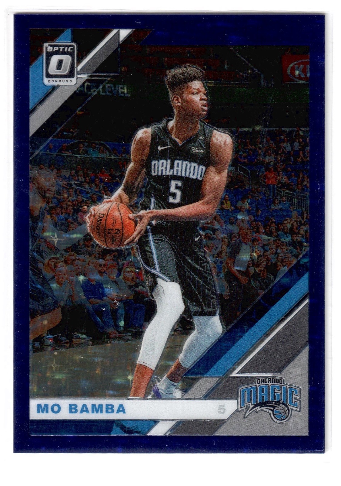 Camiseta Mo Bamba 2019-20 Panini Donruss Optic Prizm 5/29 número 1/1