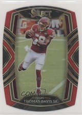 2020 Panini Select Club Level Red Prizm Die-Cut Thomas Davis Sr #221 0l88