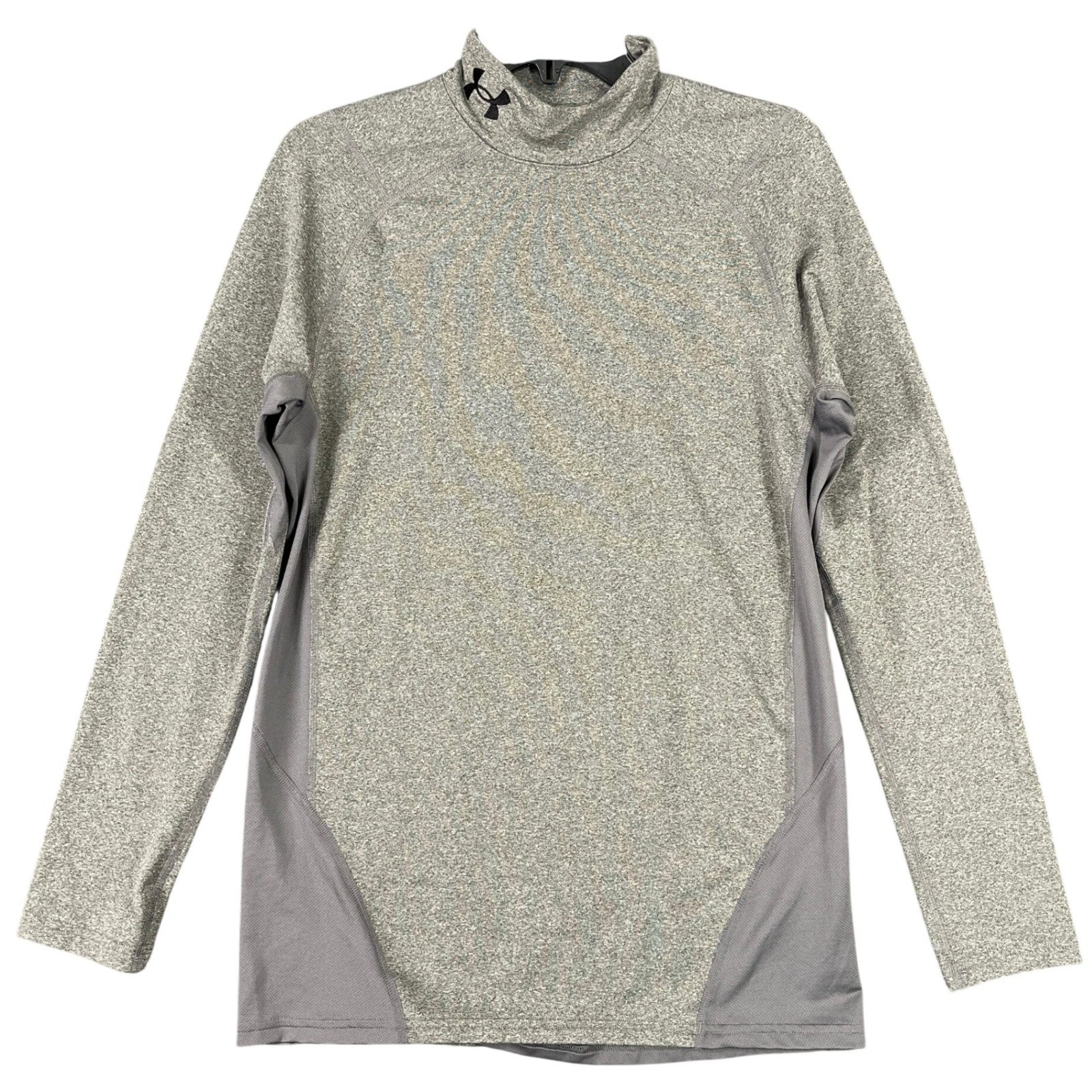 Under Armour ColdGear Fitted Mock Neck Base Layer Mens M Long Sleeve Training