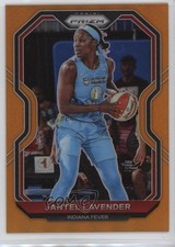 2021 Panini Prizm WNBA Orange Prizm 9/50 Jantel Lavender #37 fm0