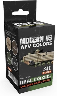 AK Interactive RCS130 - Modern US AFV Colors SET - Neu