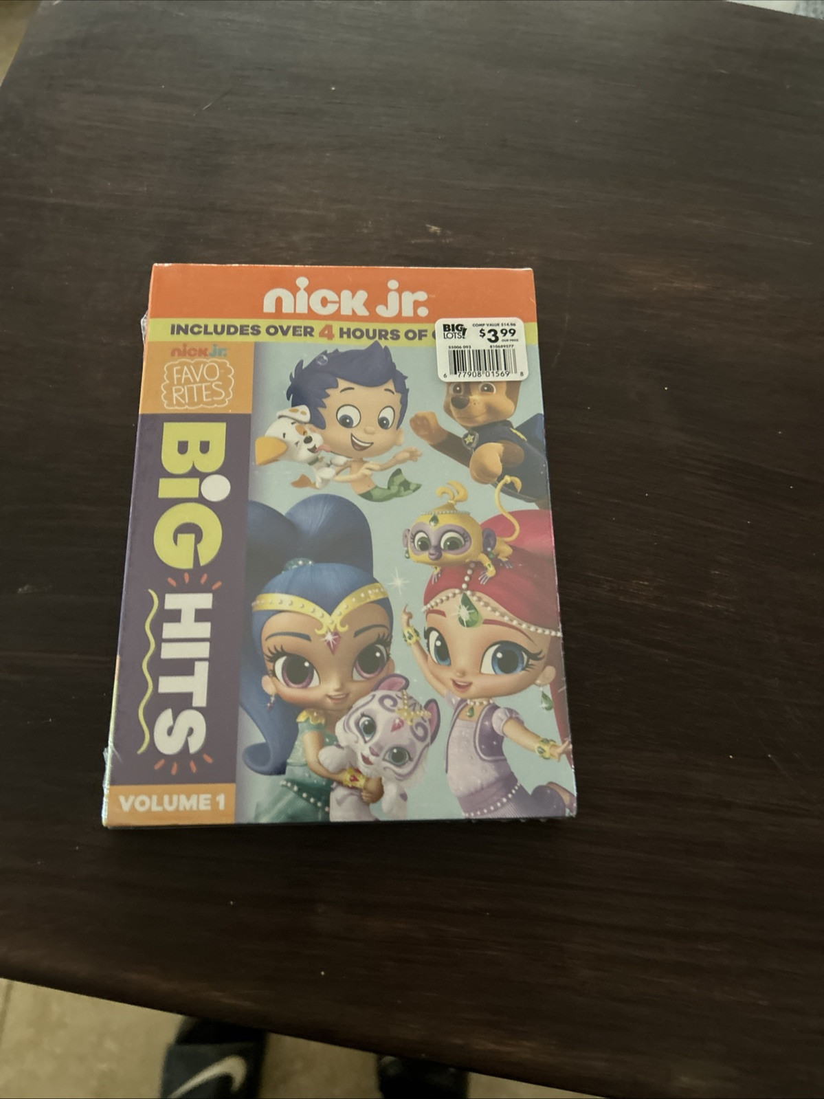 Nick Jr Favorites Big Hits Volume 1 (DVD) Includes Over 4 Hours Of