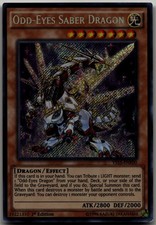 Odd-Eyes Saber Dragon Secret Rare Starter Deck: Saber Force YS15-ENF00 LP