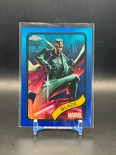 2025 Topps Chrome Marvel BLADE #126 Blue Refractor (225) /299 RAW