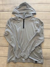 Under Armour Hoodie Shirt Youth Boys Medium 10-12 UPF 50 Pullover Lightweight