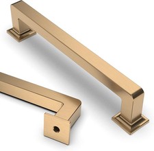 20 Pack 5 inch Champagne Bronze Kitchen Cabinet Handles Heavy-Duty Solid Zinc,
