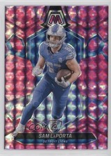2024 Panini Mosaic Pink Camo Mosaic Prizm Sam LaPorta #75 1eh5