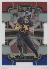 2023 Panini Select Concourse Red & Blue Prizm Die-Cut Chris Rodriguez Jr 1kx5