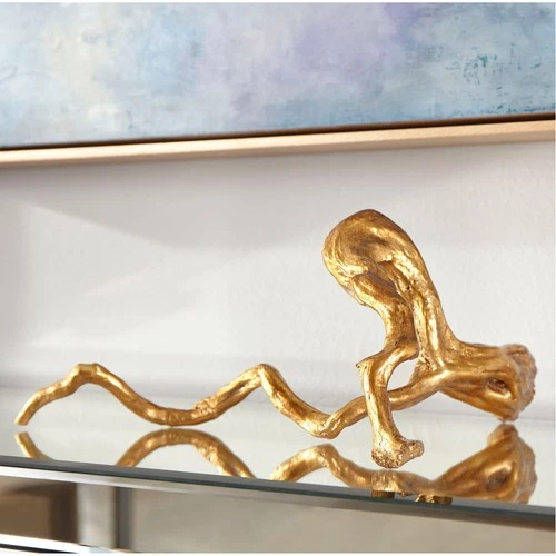 Cyan Design 09132 Drifting Gold 14 X 10 inch Sculpture, Small - Picture 5 of 11