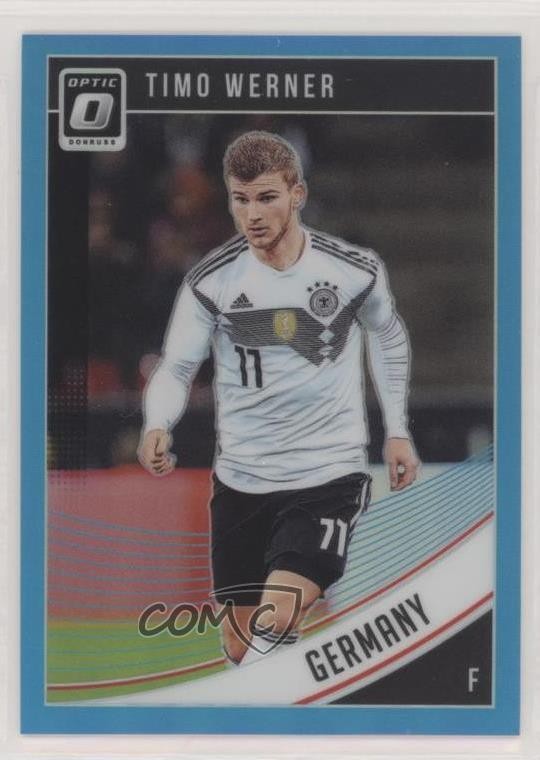 2018-19 Panini Donruss Optic Aqua Prizm 47/149 Timo Werner #137 i4v
