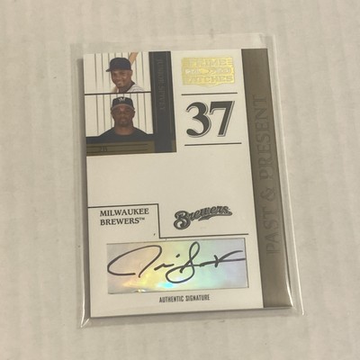 2005 Donruss Past  & Present Junior Spivey Auto Autograph
