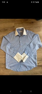 Vintage Yves Saint Laurent Cleric Shirt Size L