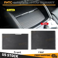 2X For BMW X5 X6 E70 E71 2007-14 Front Console Cup Holder Roller Blind Cover Kit