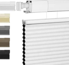 Top down Bottom up Cellular Shades Cordless No Tools Blinds for Indoor Windows N