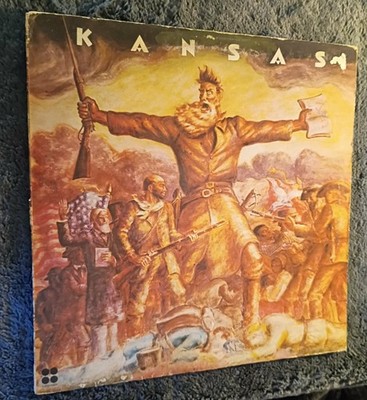 Kansas, Self-Titled DEBUT Vintage Vinyl Record 1974