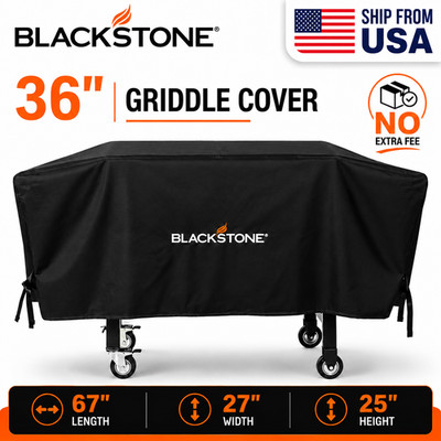 Blackstone Original 36in Griddle Soft Cover - 67in L x 27in W x 25in H NEW
