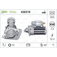 Valeo Starter 1.4 KW FüR Dacia Duster Lodgy 1.5 Dci Renault Kangoo Express Clio