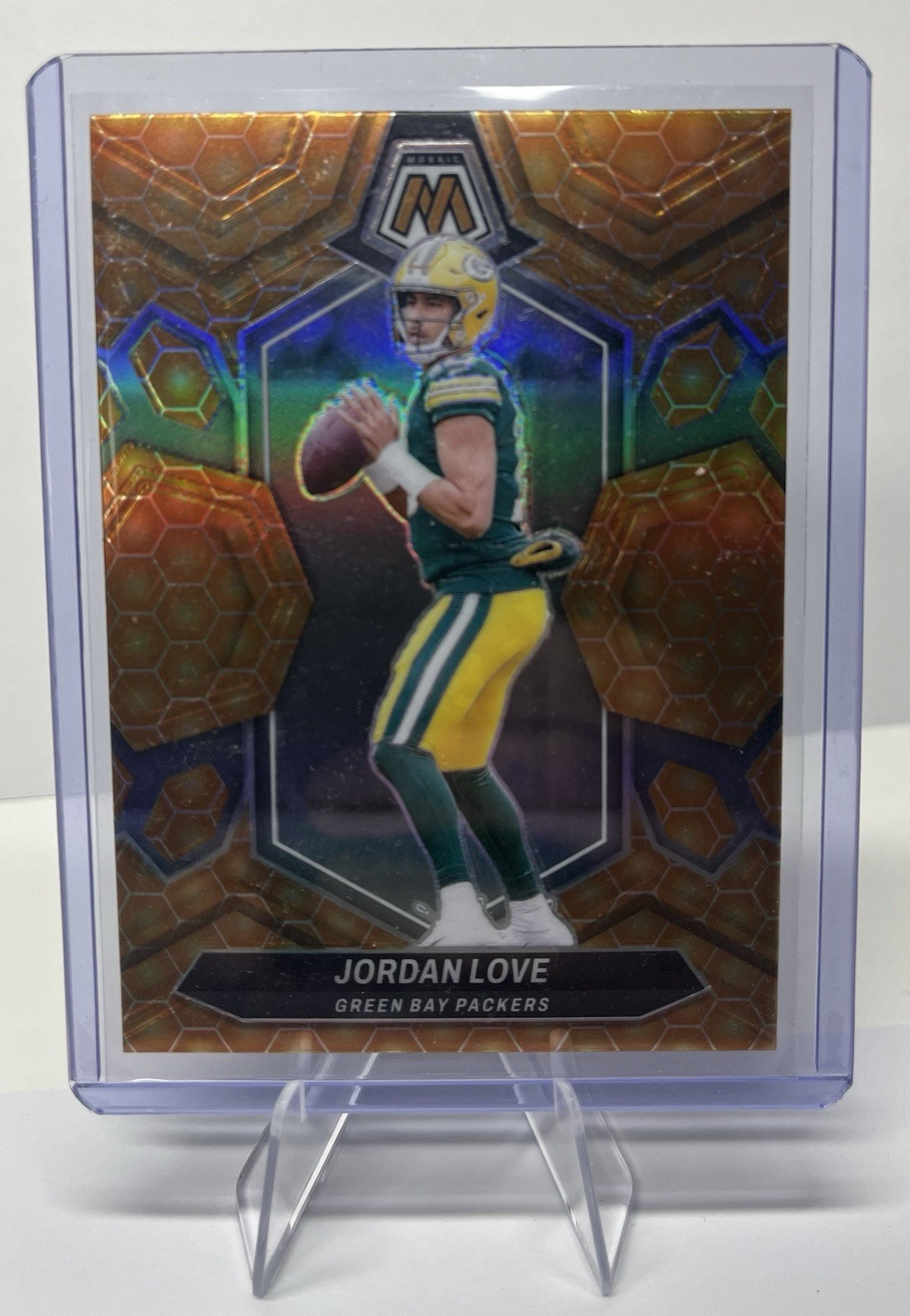 2024 Panini Mosaic - Jordan Love #78 Honeycomb Prizm