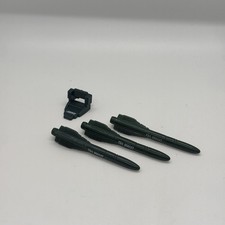Vintage Hasbro GI Joe Diecast MMS Flak action figure Parts Lot 1983 missile seat