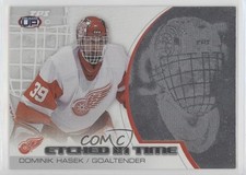 2002-03 Pacific Heads Up Etched in Time /85 Dominik Hasek #9 HOF 2vh