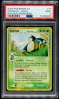 2006 POKEMON EX DRAGON FRONTIERS SNORLAX #10/101 RARE HOLO FOIL PSA 9 A E5