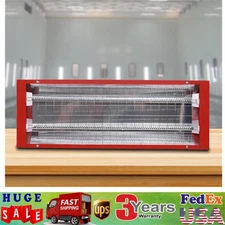 2X 2000W Infrared Paint Curing Baking Lamp Heat Lamp Paint Booth Heater Lighting