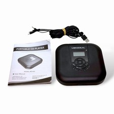Monodeal MD-602 Portable CD Player With Built In Speakers Bluetooth Rechargeable