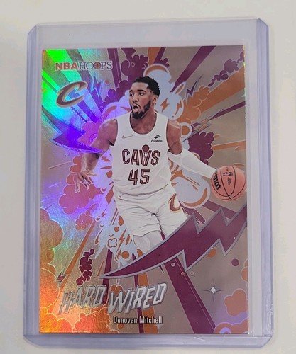 2026 Topps NBA Hoops Hard Wired Donovan Mitchell HW-10 Insert
