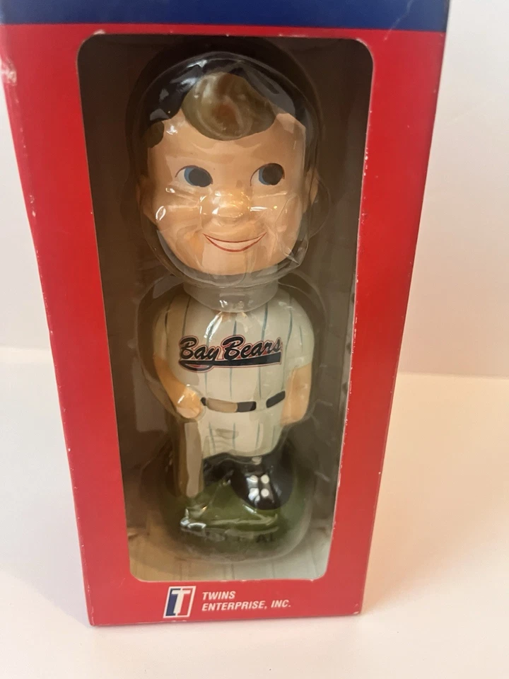 Móvil Alabama Bay Bears Béisbol Menores Niño Bobble Head 2002 Twins Enterprise Foto 2 de 4