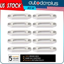 Hawse Fairlead for Synthetic Winch Rope Cable Lead Guide ATV Universal 10pcs