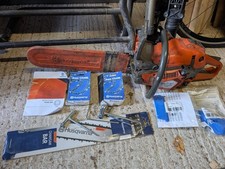 Husqvarna 550xp Professional Chainsaw 17" bar spare or repair. plus extras