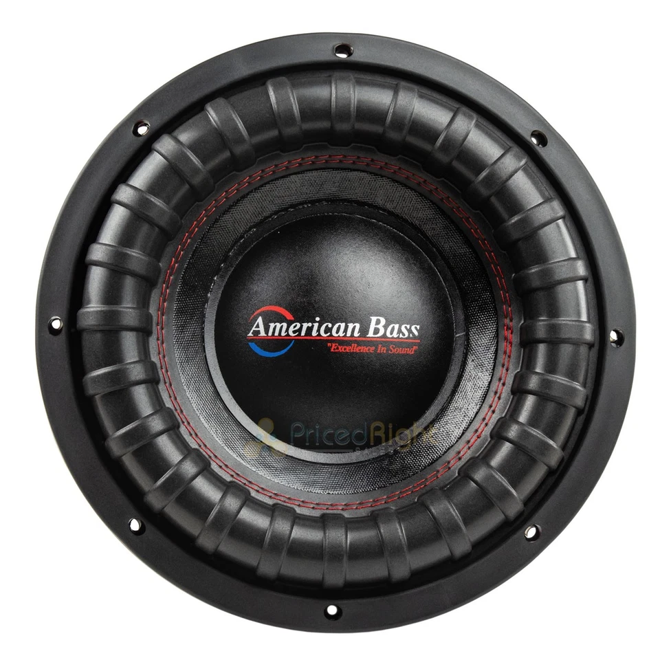American Bass 10" Subwoofer Dual 4 Ohm 3000 Watts Max Car Audio Sub XFL Series - Image 2 of 4