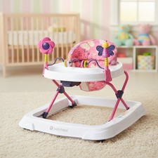 Emily Pink Trend Activity Walker - Adjustable Removable Toy Bar - Safe Fun
