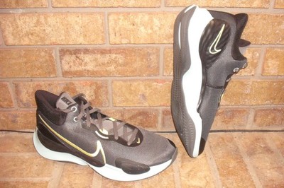 New Nike Renew Elevate 3 Men 13 D Basketball Shoe/DD9304 008/Black-Green SRP $85