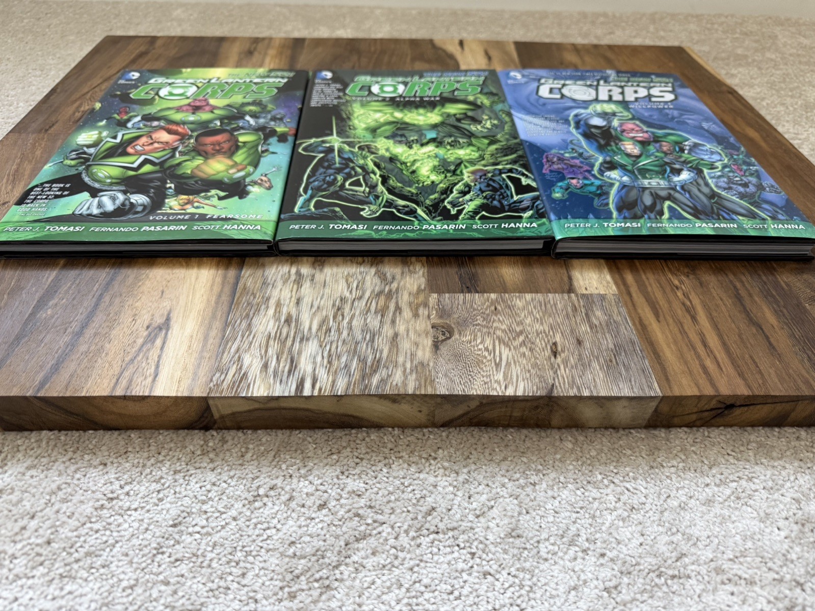 DC The New 52 Green Lantern Corps Volume 1 - 3 (First Printings)