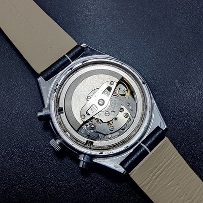 N-MINT} SEIKO AUTOMATIC CHRONOGRAPH 6138-3002 JUMBO VINTAGE MEN'S