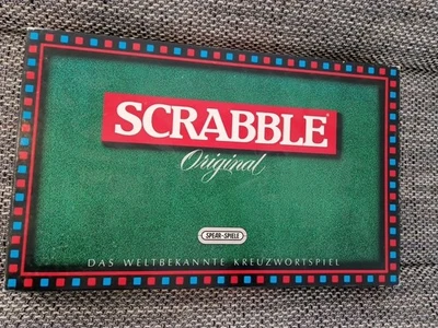 SCRABBLE Original von Spear Spiele  JUMBO alte Ausgabe 80er Komplett - Bild 1 von 4